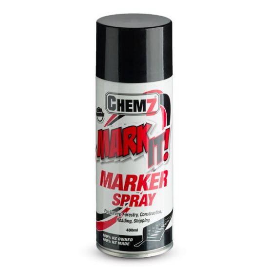Chemz Mark-it Marker Spray Paint – Black