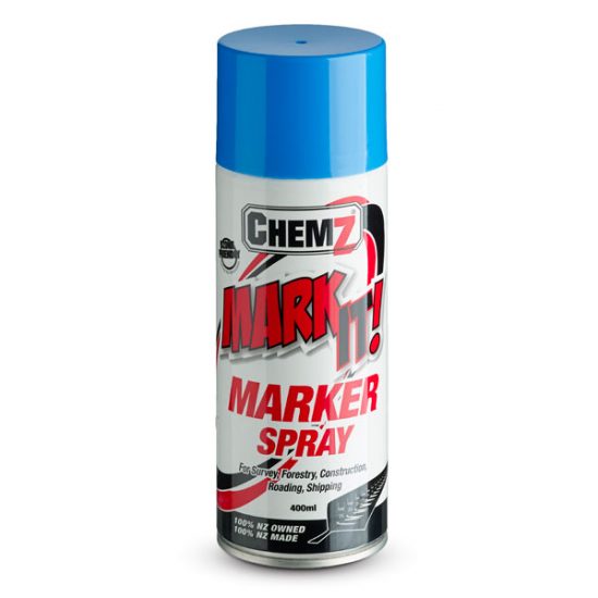 Chemz Mark-it Marker Spray Paint – Blue