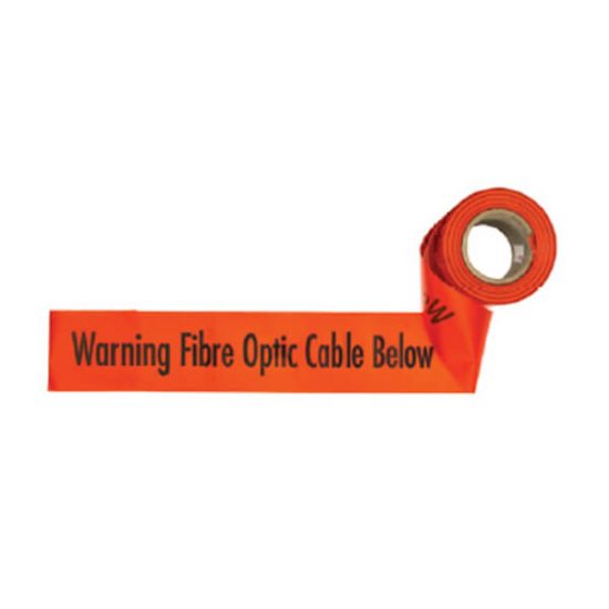 Fibre Optic Cable Below – Warning Tape