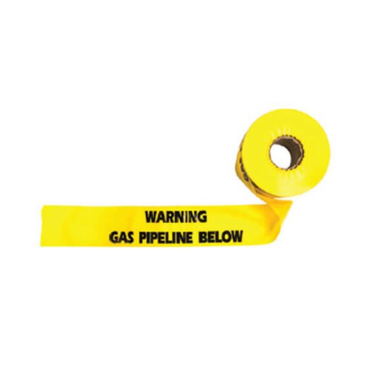 Gas Line Below - Warning Tape