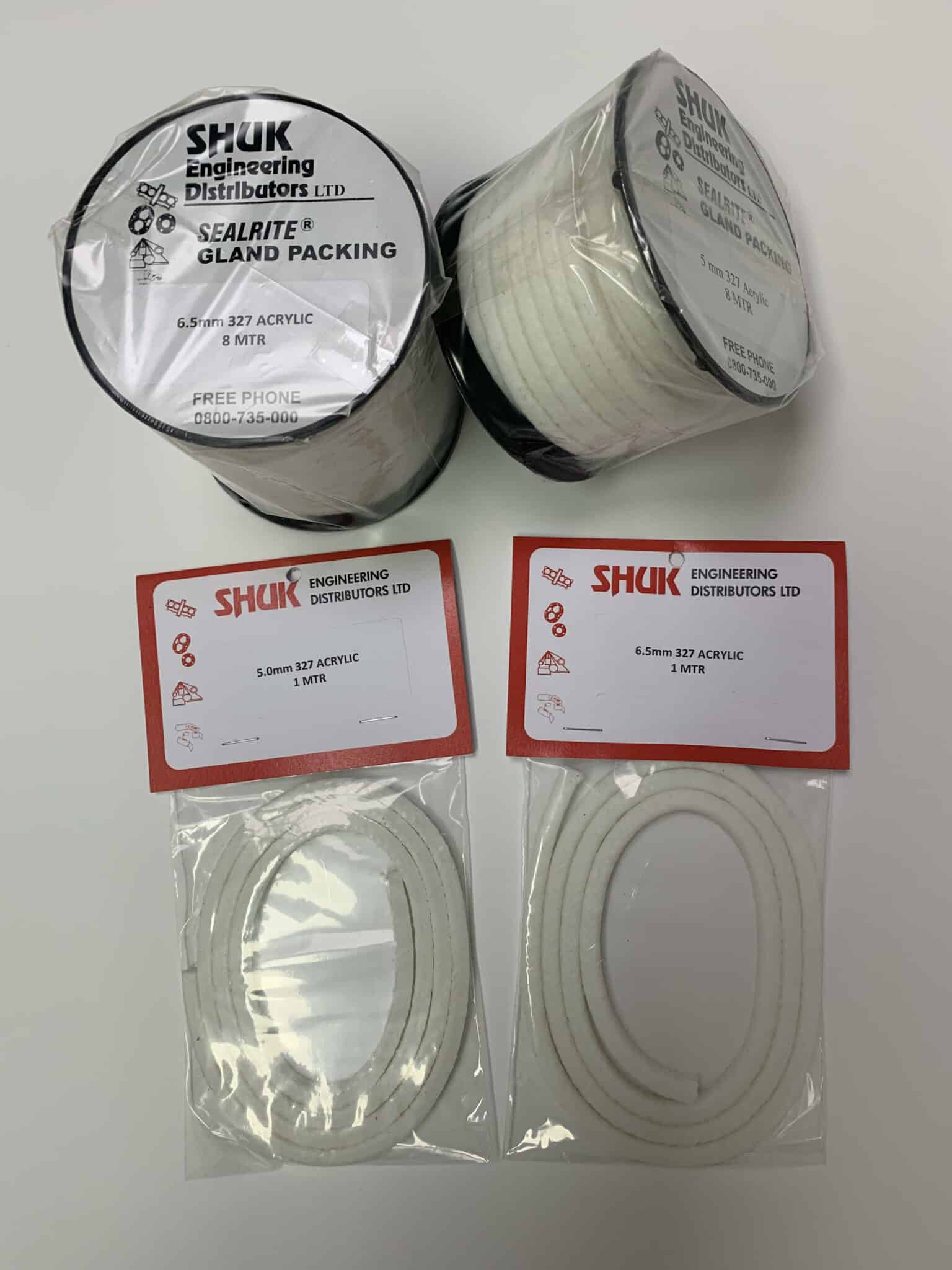 Acrylic PTFE Coated Gland Packing Shuk