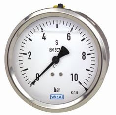 Rear Entry Wika Pressure Gauge